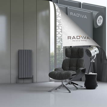 Radiva - Oti Radiateur En Aluminium 900x440 Anthracite