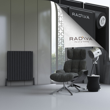 Radiva - Oti Radiateur En Aluminium 900x810 Noir