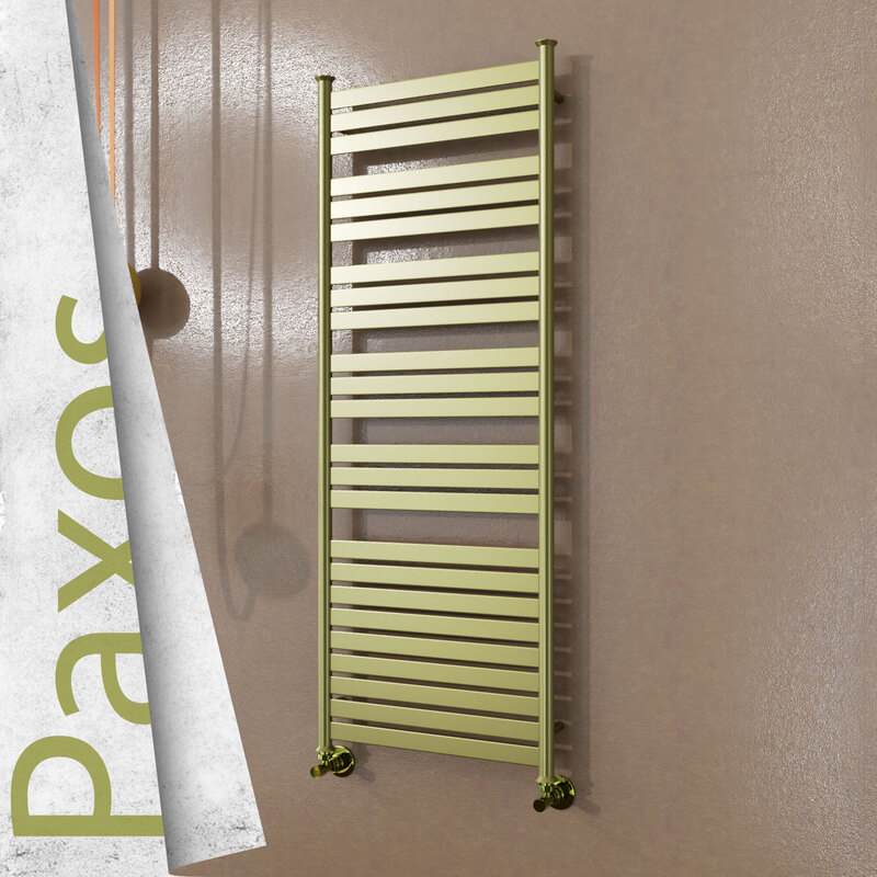 PAXOS Paslanmaz Çelik Havlupan 560x1486 Altın Satine