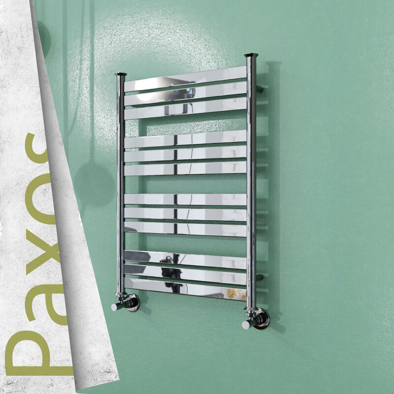 Paxos Sèche Serviettes Décoratif 560x750 (Acier Inoxydable) Finition de polissage