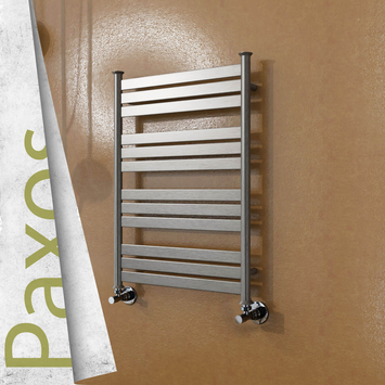 Radiva - Paxos Sèche Serviettes Décoratif 560x750 (Acier Inoxydable)