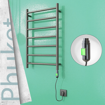  - Phuket Electric Towel Warmer 200 W 500x800 Satine Finish (On/Off)