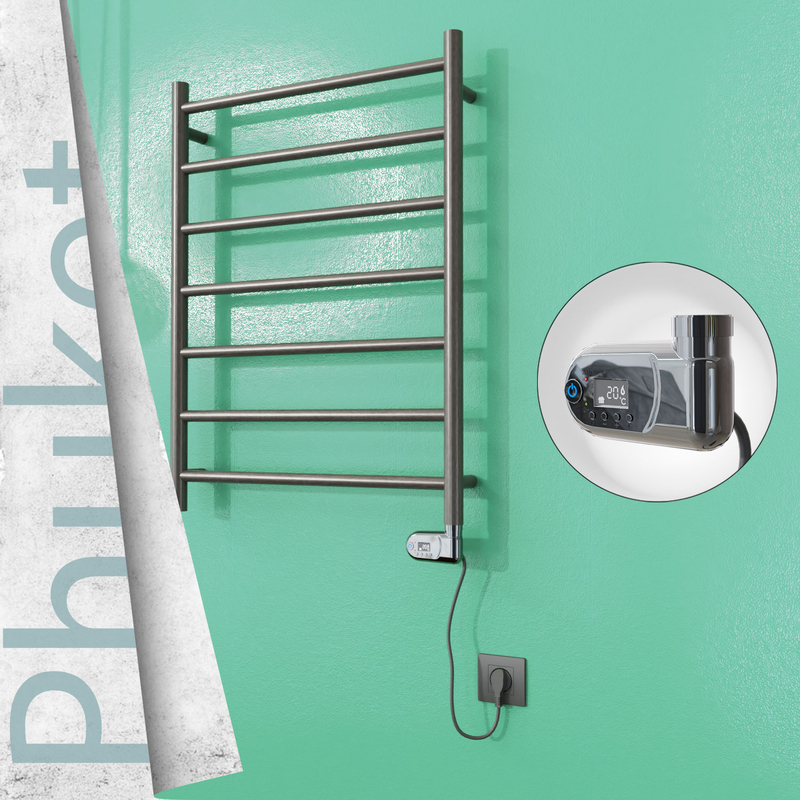 Phuket Electric Towel Warmer 200 W 600x800 Satine Finish (Thesis Thermostat)