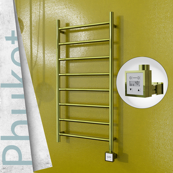  - Phuket Electric Towel Warmer 500x1000 Gold Ktx3 200 W