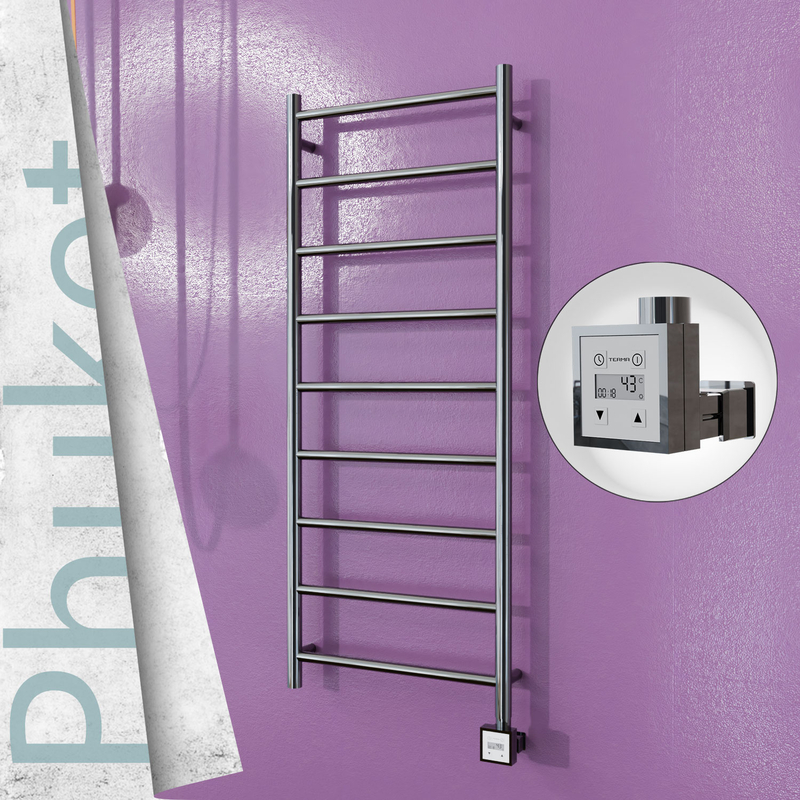 Phuket Electric Towel Warmer 500x1200 Polished Finish Ktx3 200 W