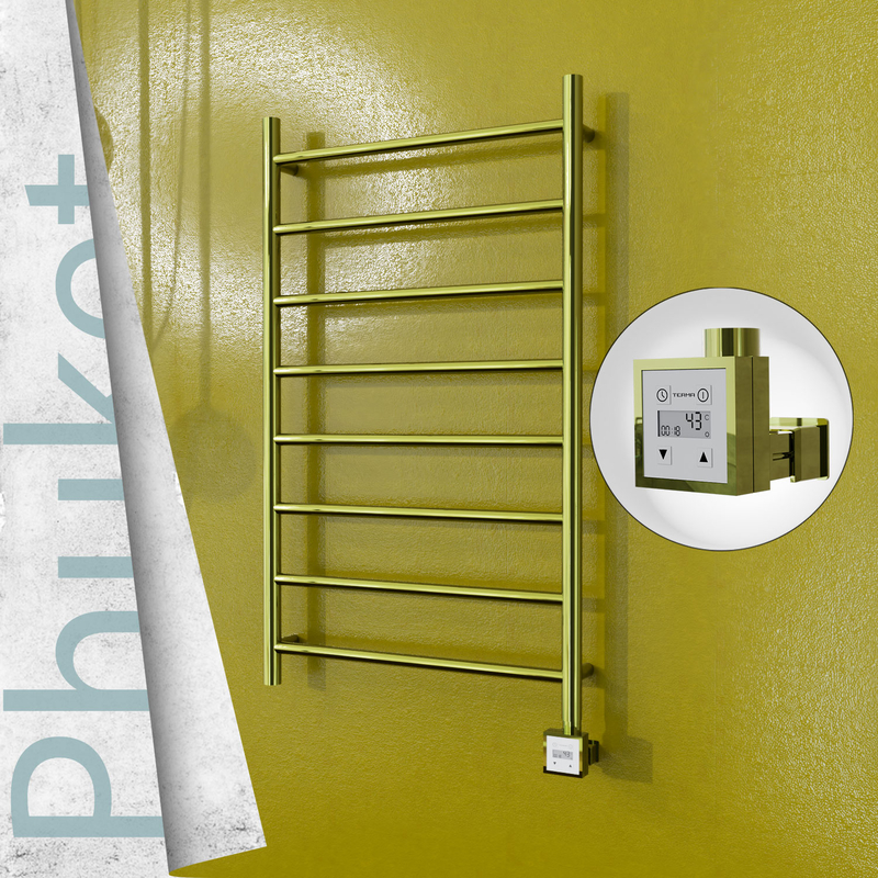 Phuket Electric Towel Warmer 600x1000 Gold Ktx3 200 W