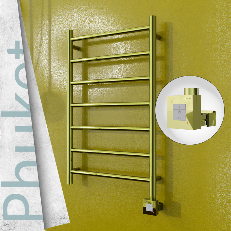 Phuket Sèche Serviettes Electrique 500x800 Or Ktx1 200 Watt