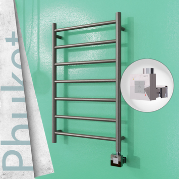 Radiva - Phuket Sèche Serviettes Electrique 500x800 Finition peinture satiné Ktx1 200 Watt