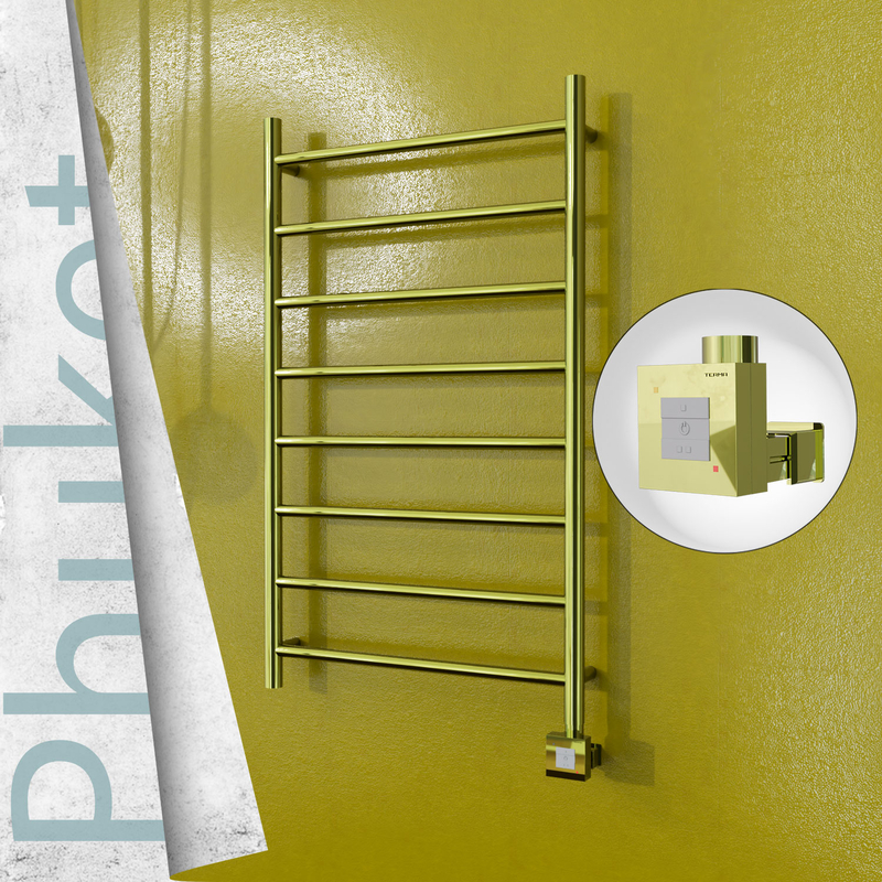 Phuket Electric Towel Warmer 600x1000 Gold Ktx1 200 W