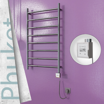 Radiva - Phuket Elektrikli Havlupan 600x1000 Ayna Polisaj (KTX3 Termostat) 200W Spiral Kablolu