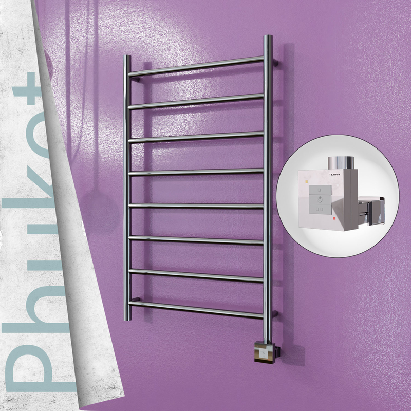 Phuket Electric Towel Warmer 600x1000 Mirror Finish Ktx1 200 W
