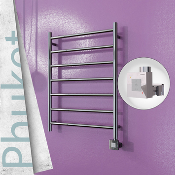 Radiva - Phuket Sèche Serviettes Electrique 600x800 Finition de polissage Ktx1 200 Watt