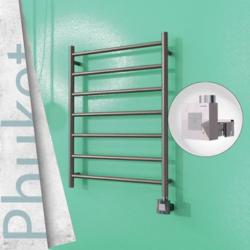 Radiva - Phuket Sèche Serviettes Electrique 600x800 Finition peinture satiné Ktx1 200 Watt