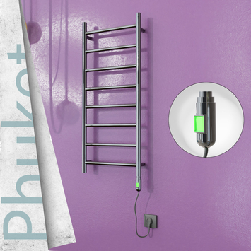 Radiva - Phuket Elektrikli Paslanmaz Çelik Havlupan 400x1000 Ayna Polisaj (On/Off Düğmeli) 200W