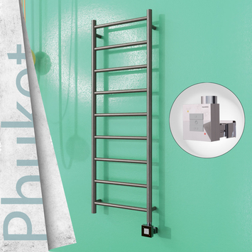 Radiva - Phuket Elektrikli Paslanmaz Çelik Havlupan 400x1200 Satin Polisaj (KTX1 Termostat) 200W