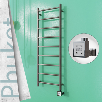 Radiva - Phuket Elektrikli Paslanmaz Çelik Havlupan 400x1200 Satin Polisaj (KTX3 Termostat) 200W