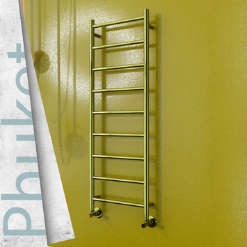 Radiva - PHUKET Paslanmaz Çelik Havlupan 400x1200 Altın