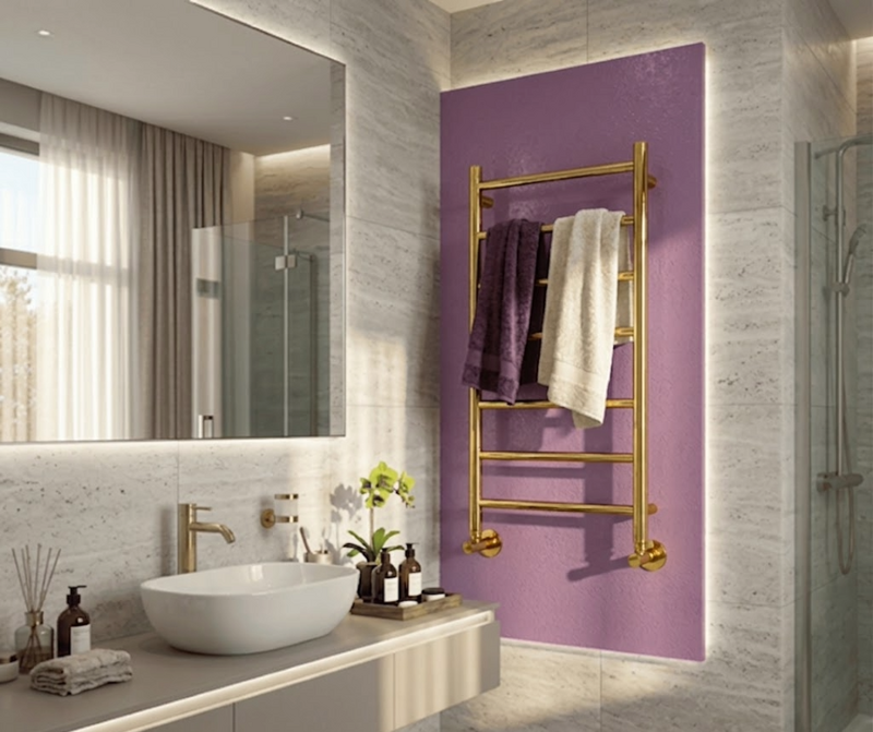 PHUKET Paslanmaz Çelik Havlupan 400x800 Altın