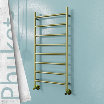 Radiva - PHUKET Paslanmaz Çelik Havlupan 500x1000 Satine Altın