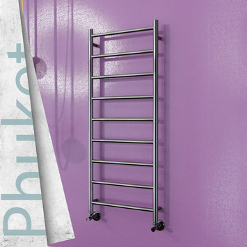 Radiva - Phuket Sèche Serviettes Décoratif 500x1200 (Acier Inoxydable) Finition de polissage