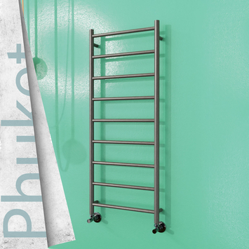 Radiva - Phuket Sèche Serviettes Décoratif 500x1200 (Acier Inoxydable) Finition peinture satiné
