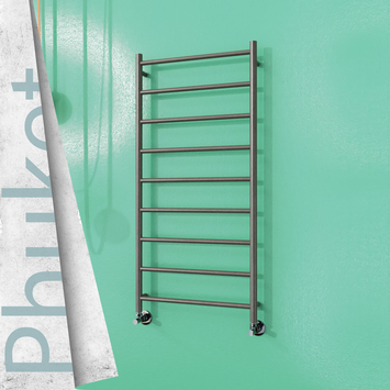 Radiva - Phuket Sèche Serviettes Décoratif 600x1200 (Acier Inoxydable) Finition peinture satiné