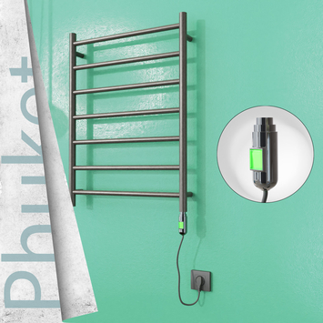 Radiva - Phuket Sèche Serviettes Electrique 200 W 600x800 Finition peinture satiné (On/Off)