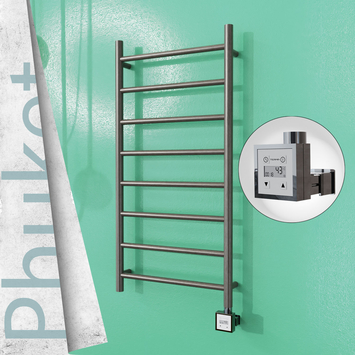 Radiva - Phuket Sèche Serviettes Electrique 500x1000 Finition peinture satiné Ktx3 200 W