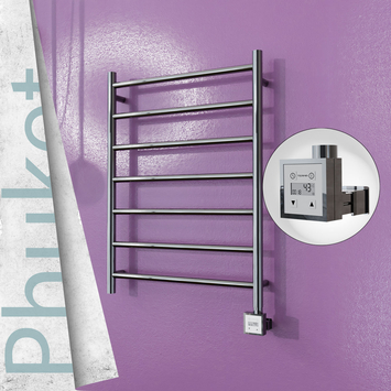 Radiva - Phuket Sèche Serviettes Electrique 600x800 Finition de polissage Ktx3 200 W