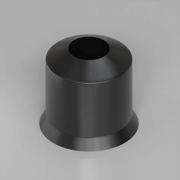 Radiva - PPRC Tesisatlar İçin Havlupan Boru Gizleme Kılıfı Siyah