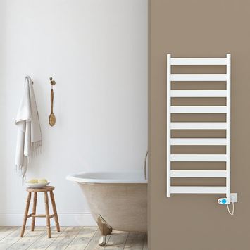 - RECTANGLE Elektrikli Alüminyum Havlupan 432x1200 Beyaz (Musa Termostat) 600W  - RECTANGLE Elektrikli Alüminyum Havlupan 432x1200 Beyaz (Musa Termostat) 600W