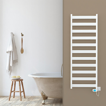 - RECTANGLE Elektrikli Alüminyum Havlupan 432x1400 Beyaz (Musa Termostat) 600W  - RECTANGLE Elektrikli Alüminyum Havlupan 432x1400 Beyaz (Musa Termostat) 600W