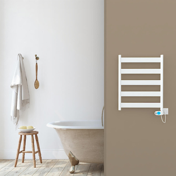 - RECTANGLE Elektrikli Alüminyum Havlupan 432x600 Beyaz (Musa Termostat) 200W  - RECTANGLE Elektrikli Alüminyum Havlupan 432x600 Beyaz (Musa Termostat) 200W