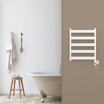 - RECTANGLE Elektrikli Alüminyum Havlupan 432x600 Beyaz (On/Off Düğmeli) 200W  - RECTANGLE Elektrikli Alüminyum Havlupan 432x600 Beyaz (On/Off Düğmeli) 200W