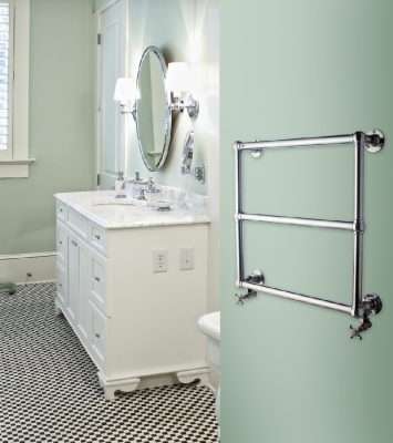 Majorca Retro Towel Warmer 693x693 Chrome (Brass)