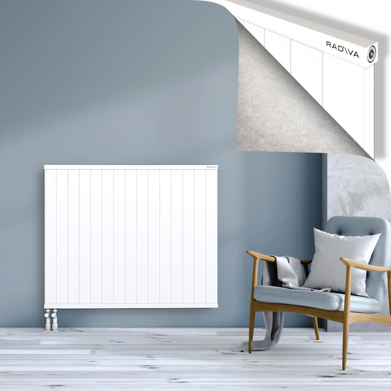 RIO Dekoratif Alüminyum Radyatör 1000x1504 Beyaz