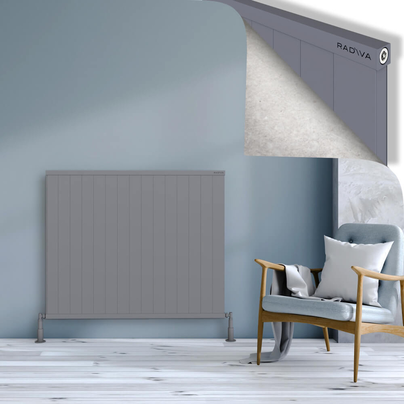 RIO Dekoratif Alüminyum Radyatör 1000x1504 Gri