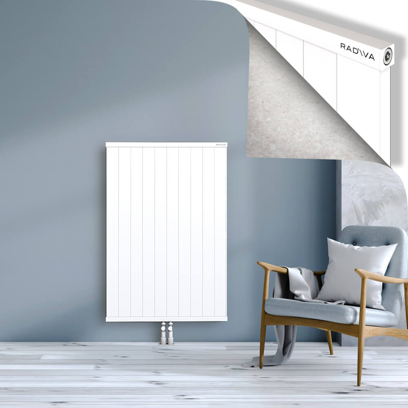 RIO Dekoratif Alüminyum Radyatör 1200x1004 Beyaz