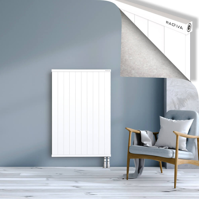 RIO Dekoratif Alüminyum Radyatör 1200x1004 Beyaz
