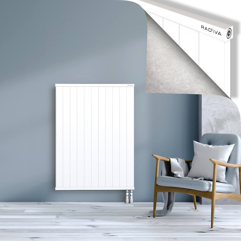 RIO Dekoratif Alüminyum Radyatör 1200x1104 Beyaz