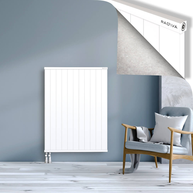 RIO Dekoratif Alüminyum Radyatör 1200x1104 Beyaz