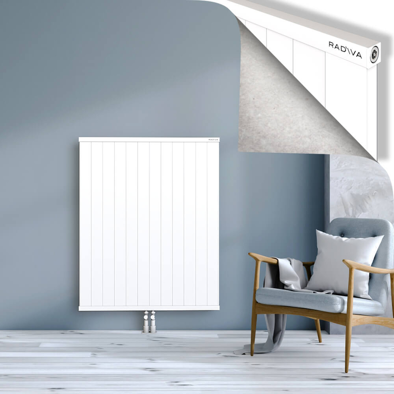 RIO Dekoratif Alüminyum Radyatör 1200x1204 Beyaz