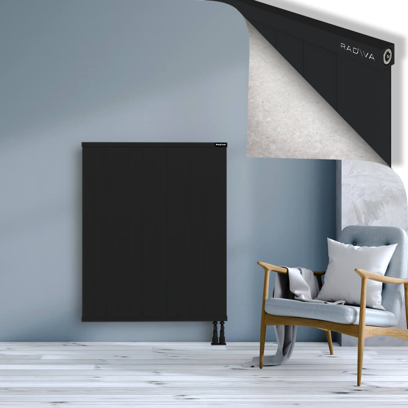 RIO Dekoratif Alüminyum Radyatör 1200x1204 Siyah