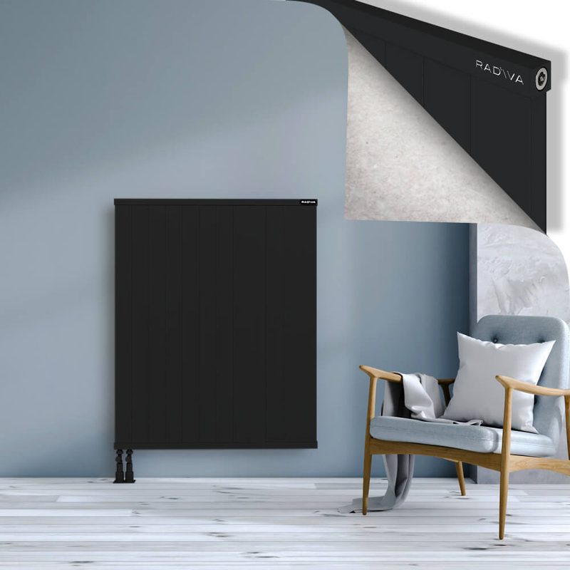 RIO Dekoratif Alüminyum Radyatör 1200x1204 Siyah