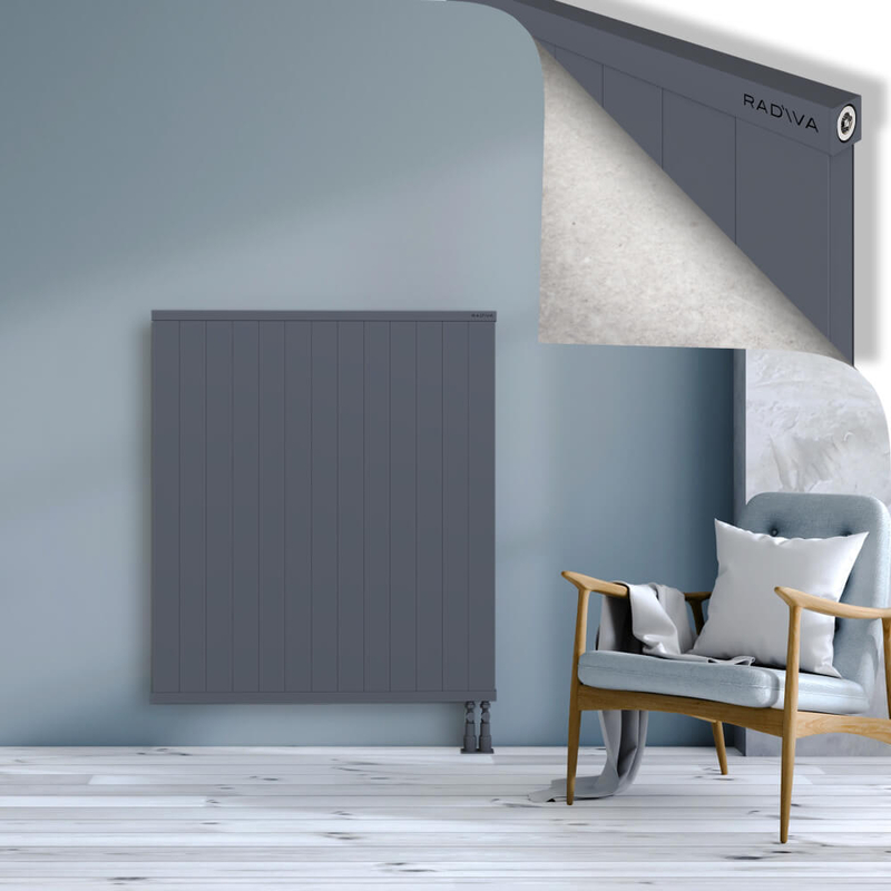 RIO Dekoratif Alüminyum Radyatör 1200x1304 Antrasit