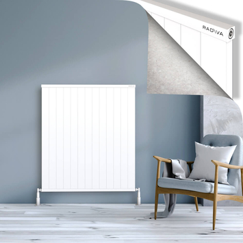 Radiva - Rio Dekoratif Alüminyum Radyatör 1200x1304 Beyaz