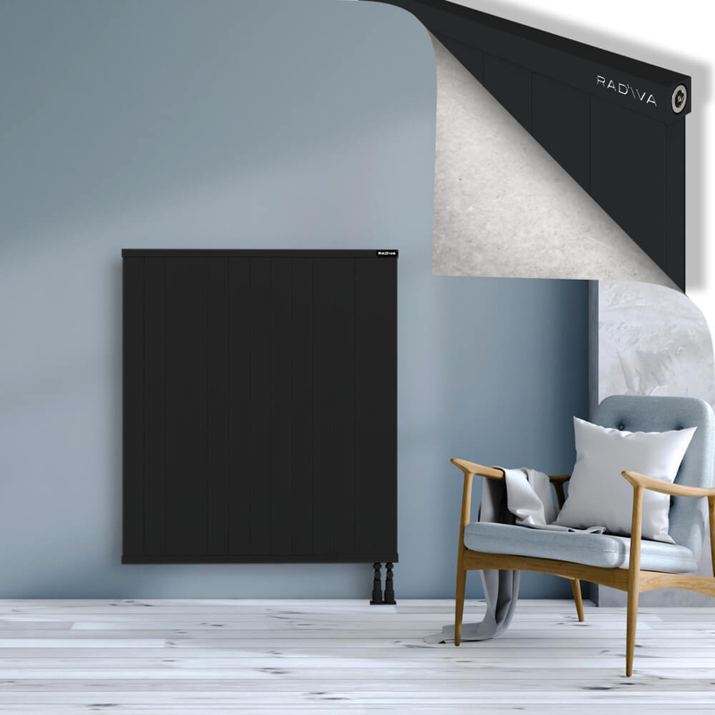 RIO Dekoratif Alüminyum Radyatör 1200x1304 Siyah