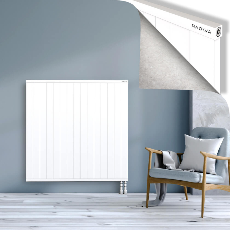 RIO Dekoratif Alüminyum Radyatör 1200x1504 Beyaz