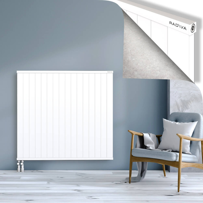 RIO Dekoratif Alüminyum Radyatör 1200x1604 Beyaz
