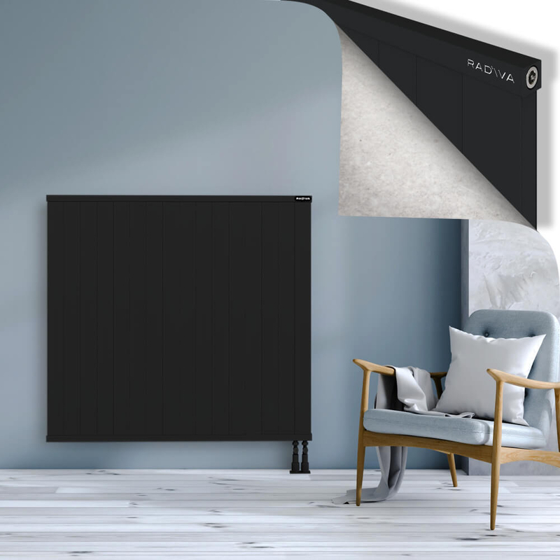 RIO Dekoratif Alüminyum Radyatör 1200x1604 Siyah